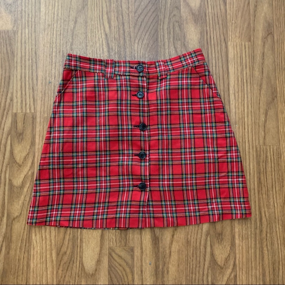 Red Checked Skrit